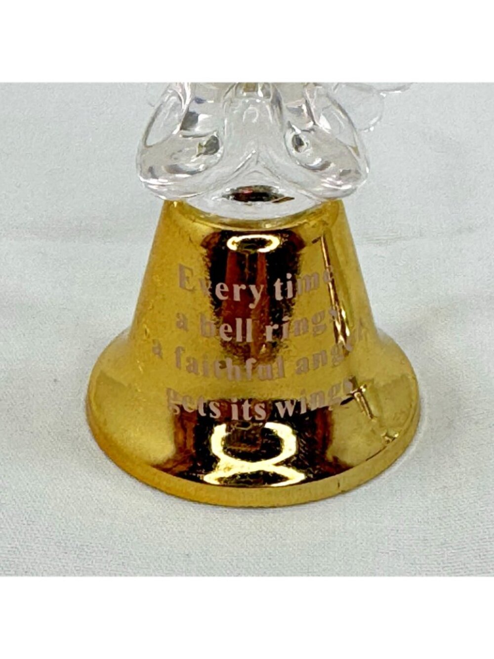 Vtg Every Time a Bell Rings A Faithful Angel Gets Its Wings Christmas Ornaments - Picture 3 of 13
